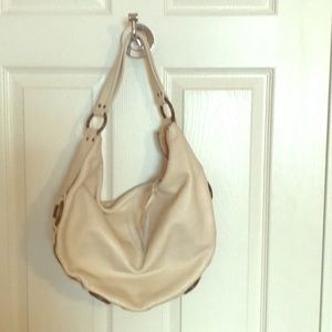 🛍 Kooba, Leather, Ivory, Hobo Bag 🛍